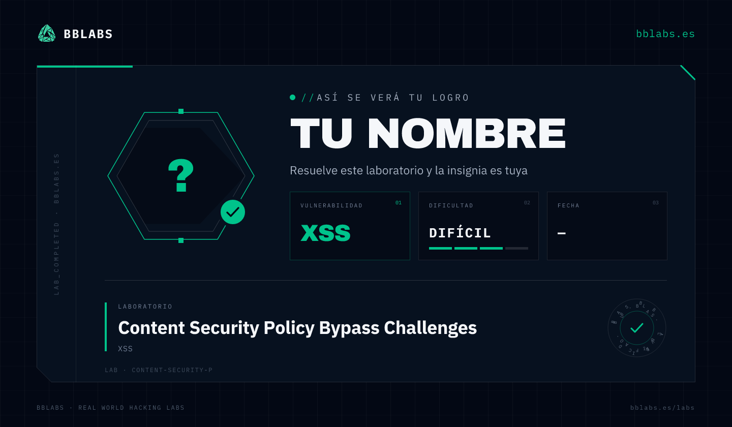 Cuando resuelvas este lab desbloqueas este logro compartible